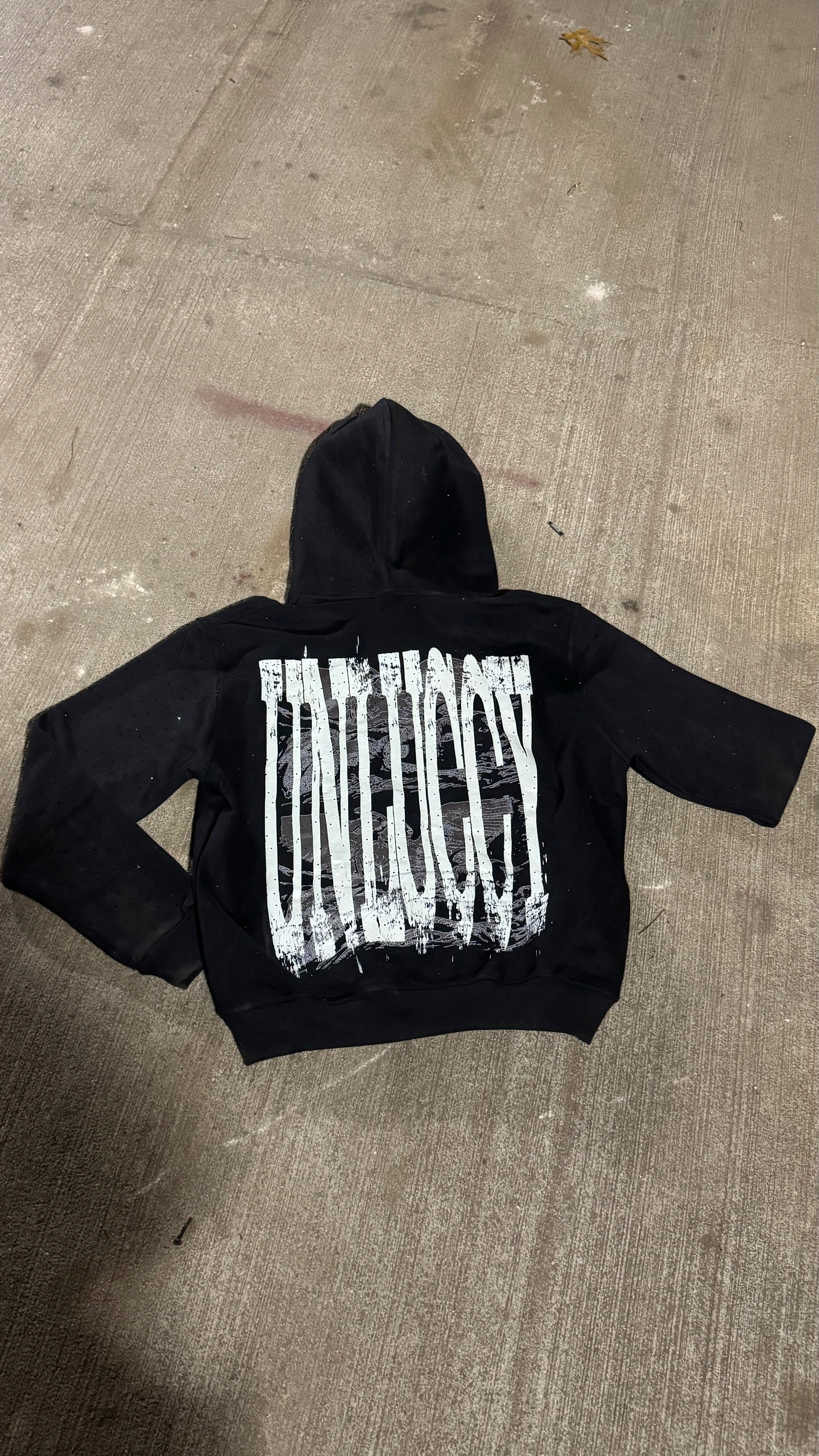 RHINESTONE HOODIE