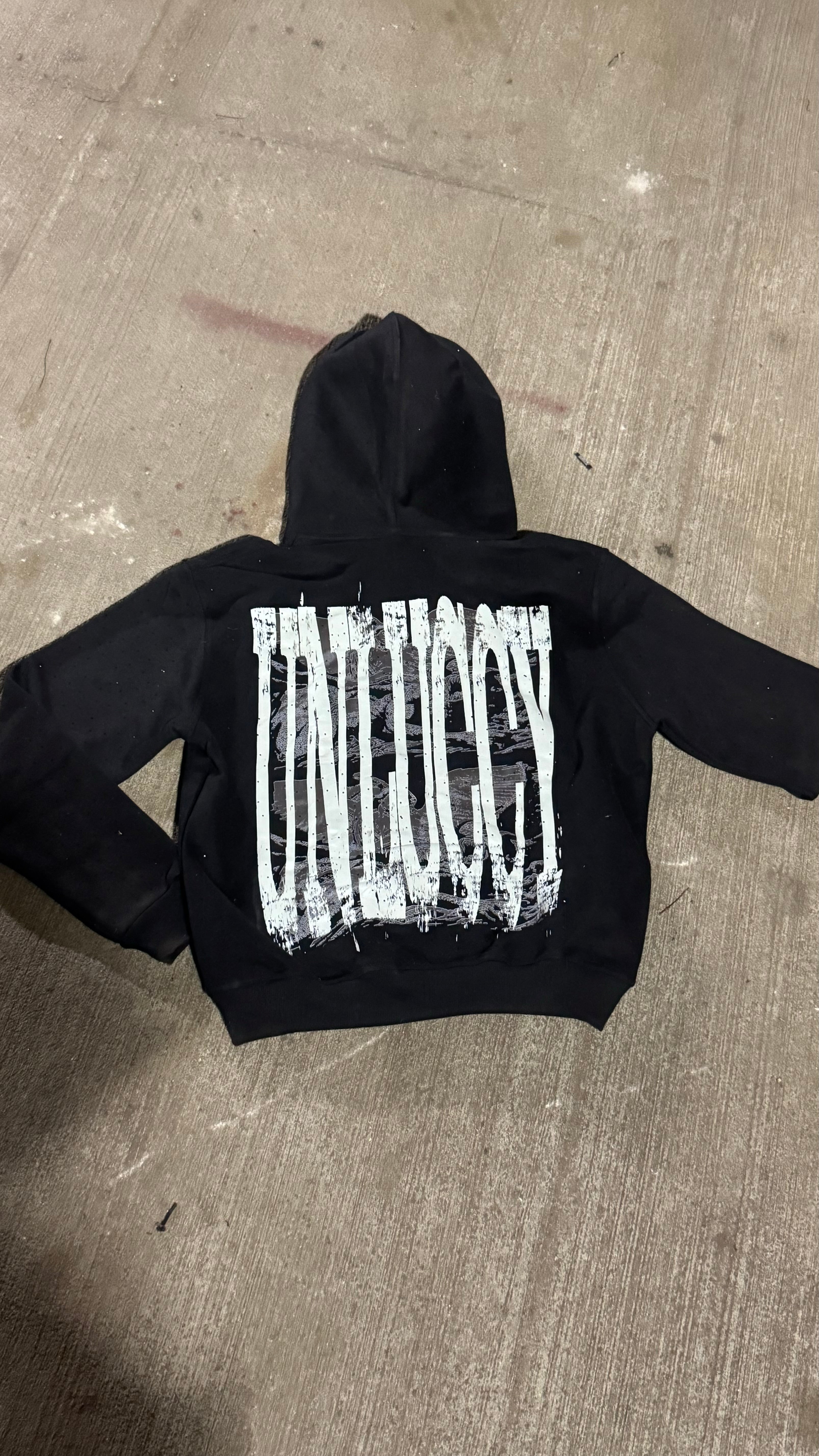 RHINESTONE HOODIE